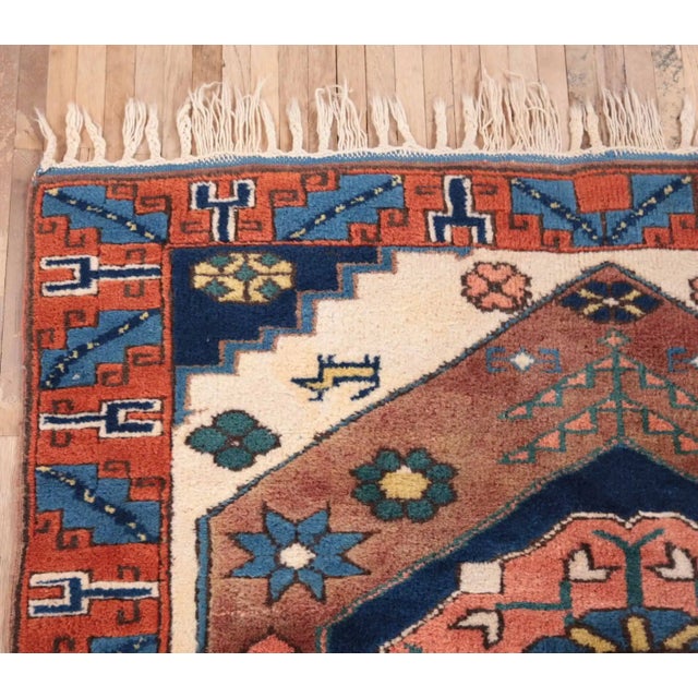 Anatolian Melas Rug in Wool For Sale - Image 3 of 6