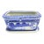 Blue & White Chinoiserie Planter With Tray – Rectangular Porcelain Cachepot, Orchid Planter For Sale