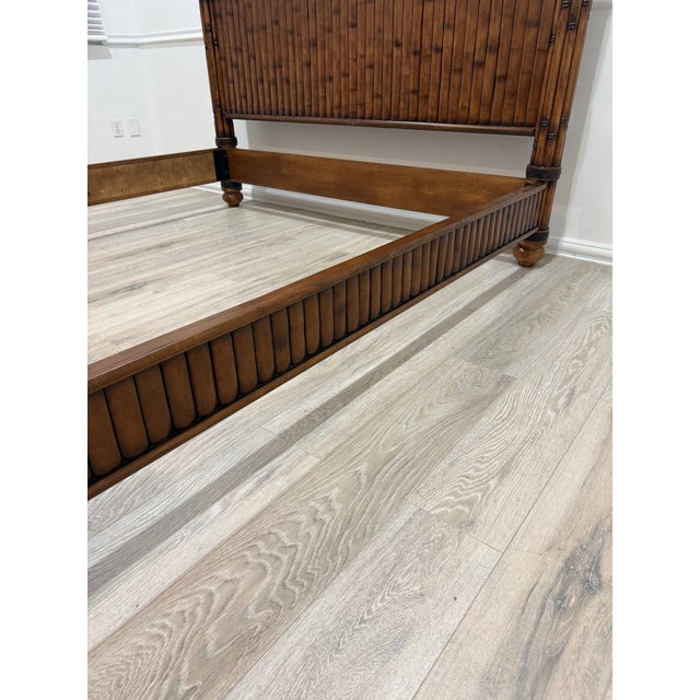 1990s 1990s Attributed Tommy Bahama Island Estate West Indies King Size Bed For Sale - Image 5 of 12