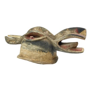 Early 20th Century Senufo Firespitter Mask Côte d'Ivoir For Sale