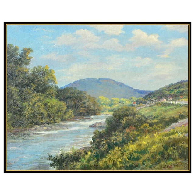 Realism Late 19th Century Fowl Hunting The Creek, Edmund Henry Osthaus For Sale - Image 3 of 5