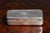 Neat English Antique Sterling Silver Table Snuff Box Lion Armorial Coat of Arms Crest Tobacciana For Sale - Image 14 of 14
