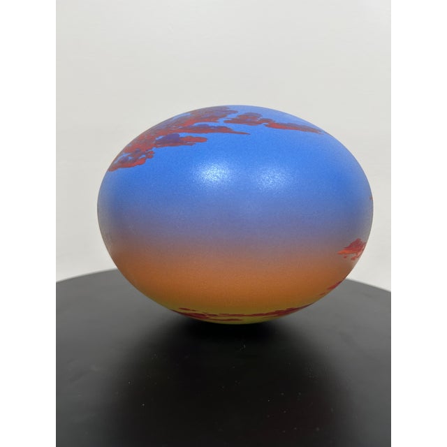 Ceramic 1990s Don Jones New Mexico Earthenware Sky Globe For Sale - Image 7 of 15