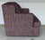 Modern Revelation Modern Tweedy Bird Purple Finch Unwind Swivel Chairs Pair For Sale - Image 3 of 8