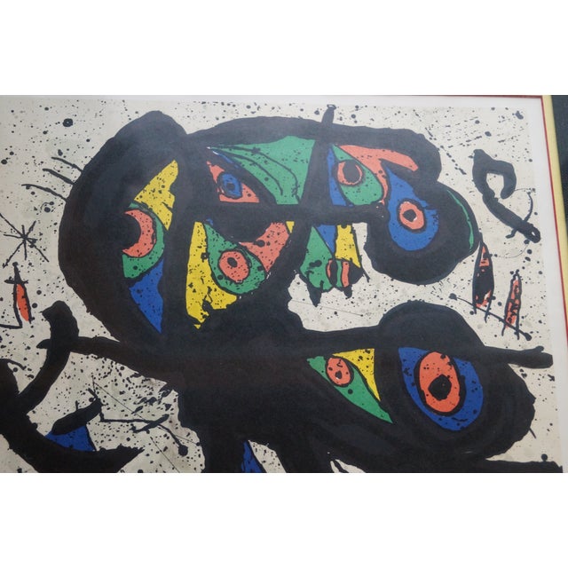1970s Joan Miro Lithograph - Agora 1 For Sale In San Antonio - Image 6 of 14