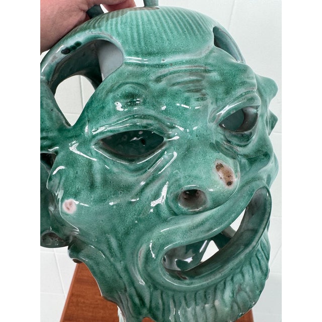 Italian Ceramic Sculpture by Acabbo, 1970s For Sale - Image 12 of 13