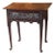 Example: 18th Century Carved English Side Table With Shell and Acanthus Drawer For Sale