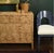 Rafferty Blue Stained Burl Wood Dining Chair For Sale In Memphis - Image 6 of 6
