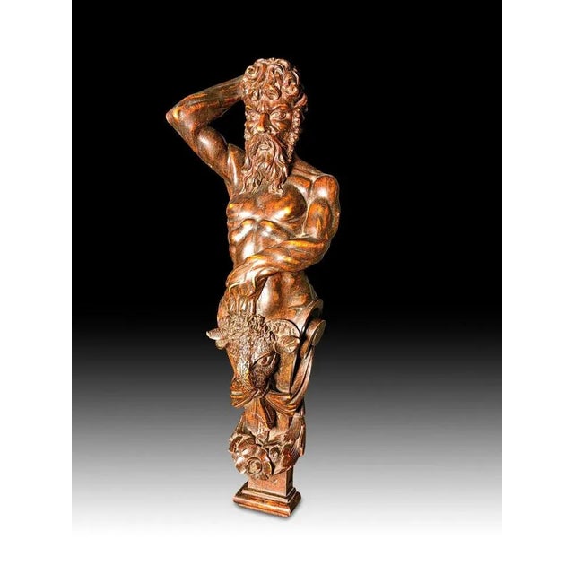 Atlantis in Wood, 19th Century For Sale - Image 6 of 12