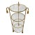 1960s Vintage Iron Rope & Tassel Etagere Stand For Sale