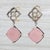 Gemstone Information: - Natural Rose Quartz - Total Carats - 15.20ctw Cut - Cushion Brilliant Color - Pink - Natural...