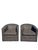 Modern Vintage Modern Design Swivel Lounge Chairs in Milo Baughman Style Design a Pair For Sale - Image 3 of 11