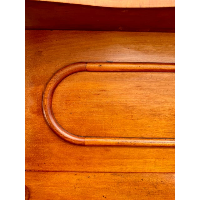 Antique Victorian Walnut Chiffonier Cabinet With Carved Lion Crest, c.1890 For Sale - Image 13 of 18