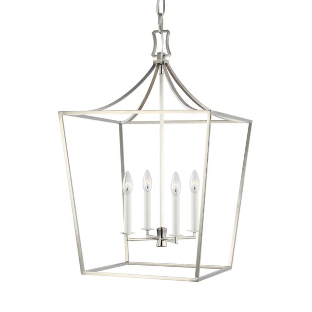 Southold by Chapman & Myers pairs curves and lines to form a classic geometric silhouette. This new, contemporary lantern...