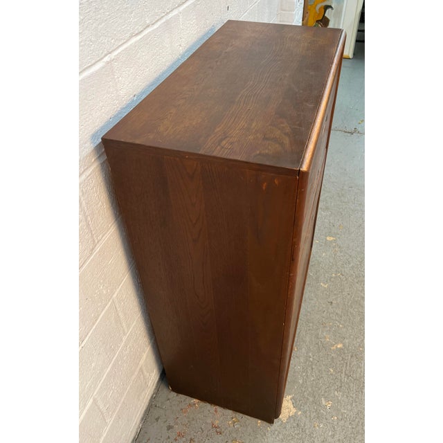 Wood Vintage Five Drawer Dresser by Dixie For Sale - Image 7 of 16