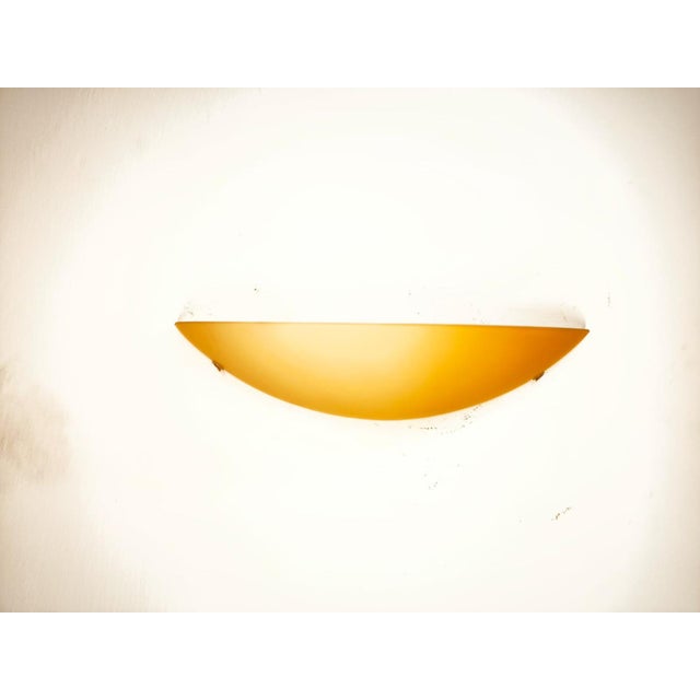 Eye-Catching Amber Bocc Wall Lights from Vistosi For Sale - Image 3 of 10