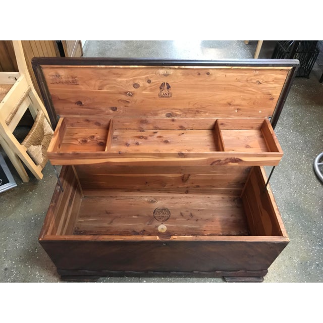 Lane Red Cedar Chest Chairish