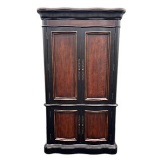 Hooker Seven Seas Collection Ebonized Media Cabinet For Sale
