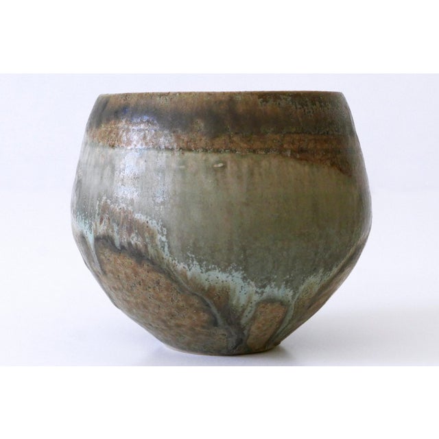 Vintage Studio Pottery Ceramic Vase by Ilse Ludwig-Korbel, 1980s For Sale - Image 6 of 15