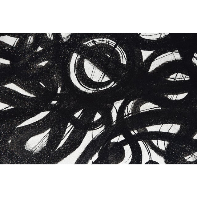 Egbert Bruckner, Dense Abstraction, 1952, Ink For Sale - Image 9 of 12