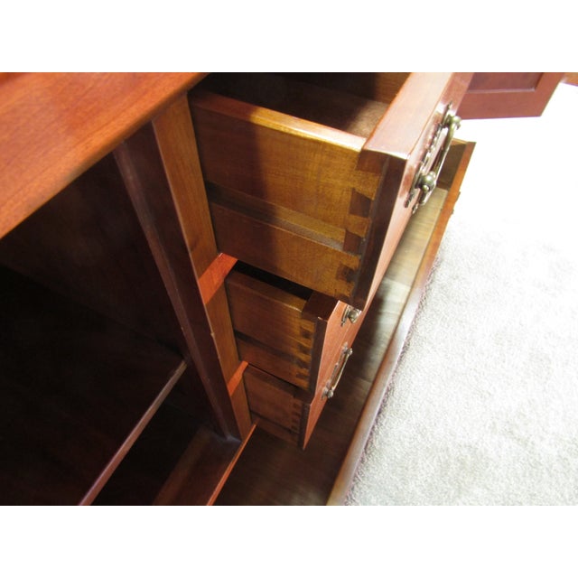 Wood Stickley Solid Cherry Sideboard For Sale - Image 7 of 9