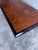 Vintage Burl Wood Coffee Table on Black Lacquered Base For Sale - Image 4 of 12
