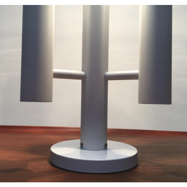White Mid-Century Swiss Table Lamp from Temde, 1960s For Sale - Image 8 of 18