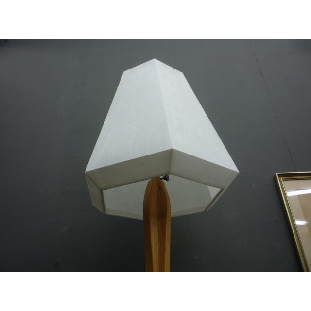 Wood Anthroposophical Floor Lamp by Felix Kayser, 1950s For Sale - Image 7 of 15
