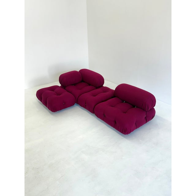 Camaleonda Modular Sofa in Bordeaux by Mario Bellini for B&B Italia, 2000s For Sale - Image 9 of 14