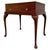 A charming early 20th-century English box on stand, finely crafted from mahogany and distinguished by its elegant cabriole...