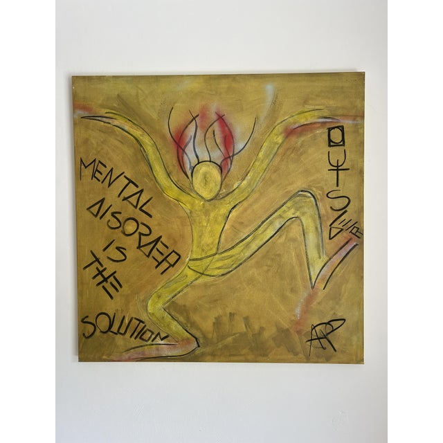 ArpVerdeacqua, The Solution, 2022, Acrylic on Canvas For Sale - Image 4 of 4
