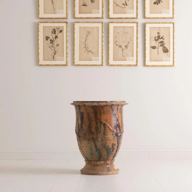 Gold 19th Century French Anduze Jardiniere Signed Boisset For Sale - Image 8 of 13