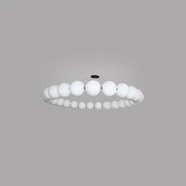 Very Large Ronde De Perles Chandelier by Ludovic Clément D’armont For Sale - Image 9 of 10