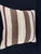 Contemporary Turkish Hemp Pillow Cushion Natural Beige Brown Pillow Cushion Cover 24"x24" For Sale - Image 3 of 4