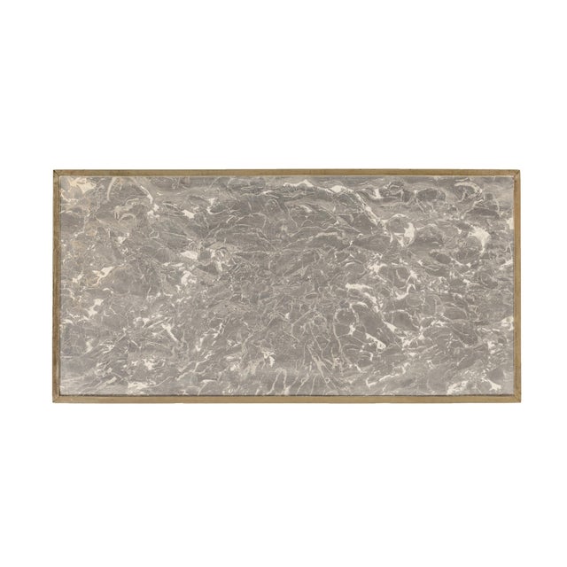 19th Century Garden Tables with Marble Tops, Set of 2 For Sale - Image 10 of 11