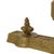 Metal Vintage Brass Side Table with Round Onyx Marble Top, 1950s For Sale - Image 7 of 18