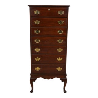 Statton Old Town Cherry 7 Drawer Lingerie Chest For Sale