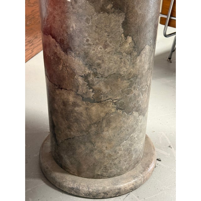 Steve Chase Designed Layered Parchment Square Table For Sale - Image 15 of 18