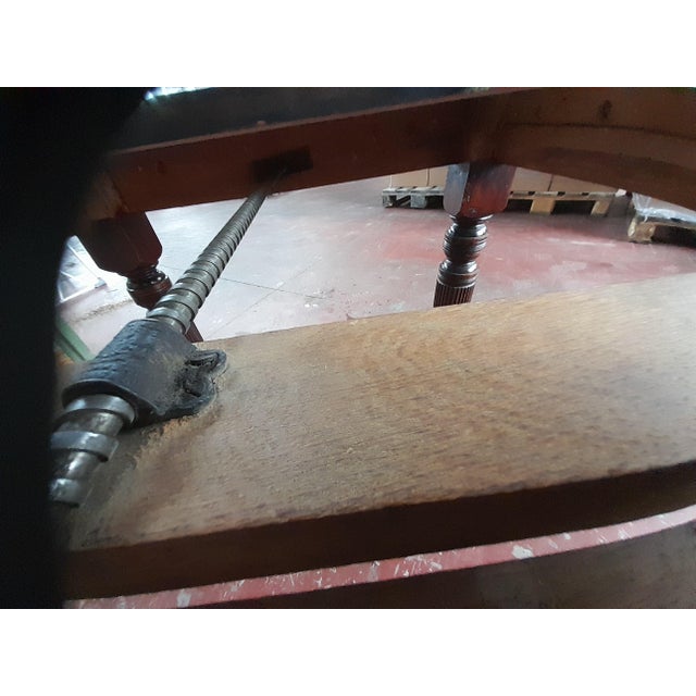 British Victorian Mahogany Extending Dining Table, 1840s-1890s For Sale - Image 9 of 18