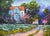 Artist Irina Sidorovich. This artwork showcases the vivid beauty and serene charm of a countryside estate, enveloped in...