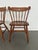 Vintage Tell City Andover Maple Spindle Back Chairs- Set of 2 For Sale - Image 11 of 11