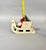 1940s Vintage German Putz Santa in Snowy Sleigh With Bottle Brush Tree For Sale - Image 15 of 15