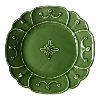 Juliska Jardins Du Monde Salad Plate in Basil For Sale