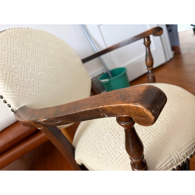 Wood Late 19th Century Victorian Small Chair For Sale - Image 7 of 7