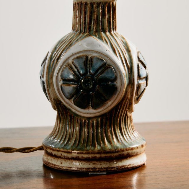 1970s Vintage Ceramic Table Lamp, 1970s For Sale - Image 5 of 10