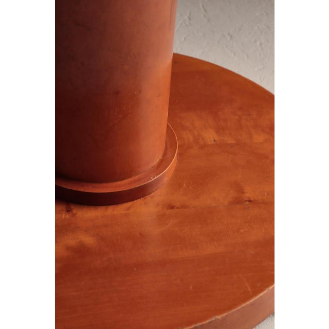 Scandinavian Art Deco Side Table in Birchwood, 1930s For Sale - Image 9 of 18