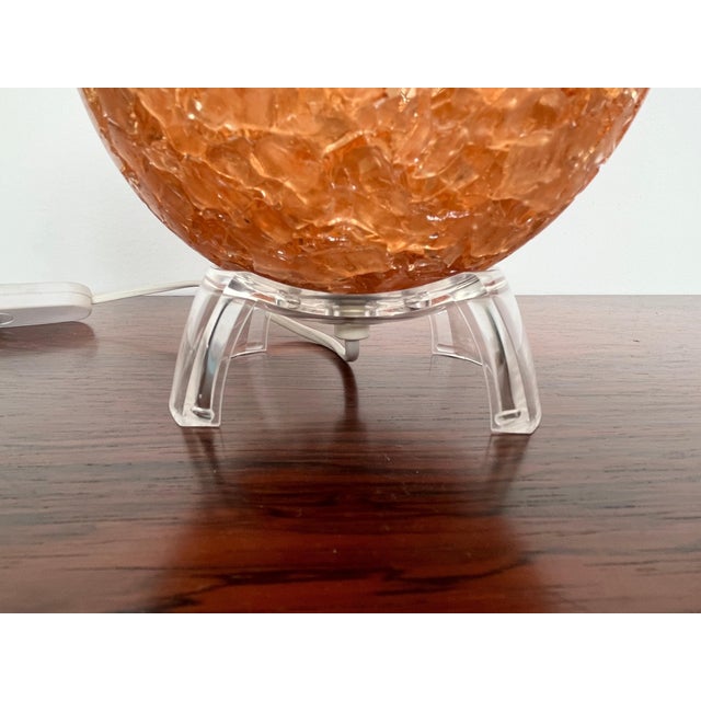 Space Age Plastic Table Lamps, 1970s, Set of 2 For Sale - Image 3 of 8