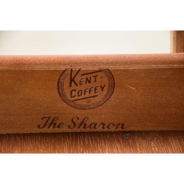 1960s Walnut Nightstands by Kent Coffey the Sharon - A Pair For Sale - Image 10 of 10