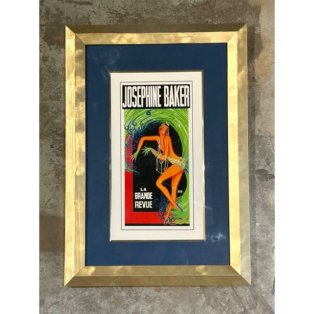 Art Deco Vintage La Grande Revue Print in Frame For Sale - Image 3 of 12