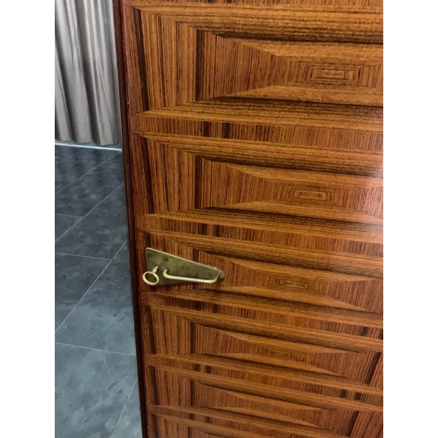 1950s Inlaid Rosewood Wardrobe from Dassi, 1950s For Sale - Image 5 of 13